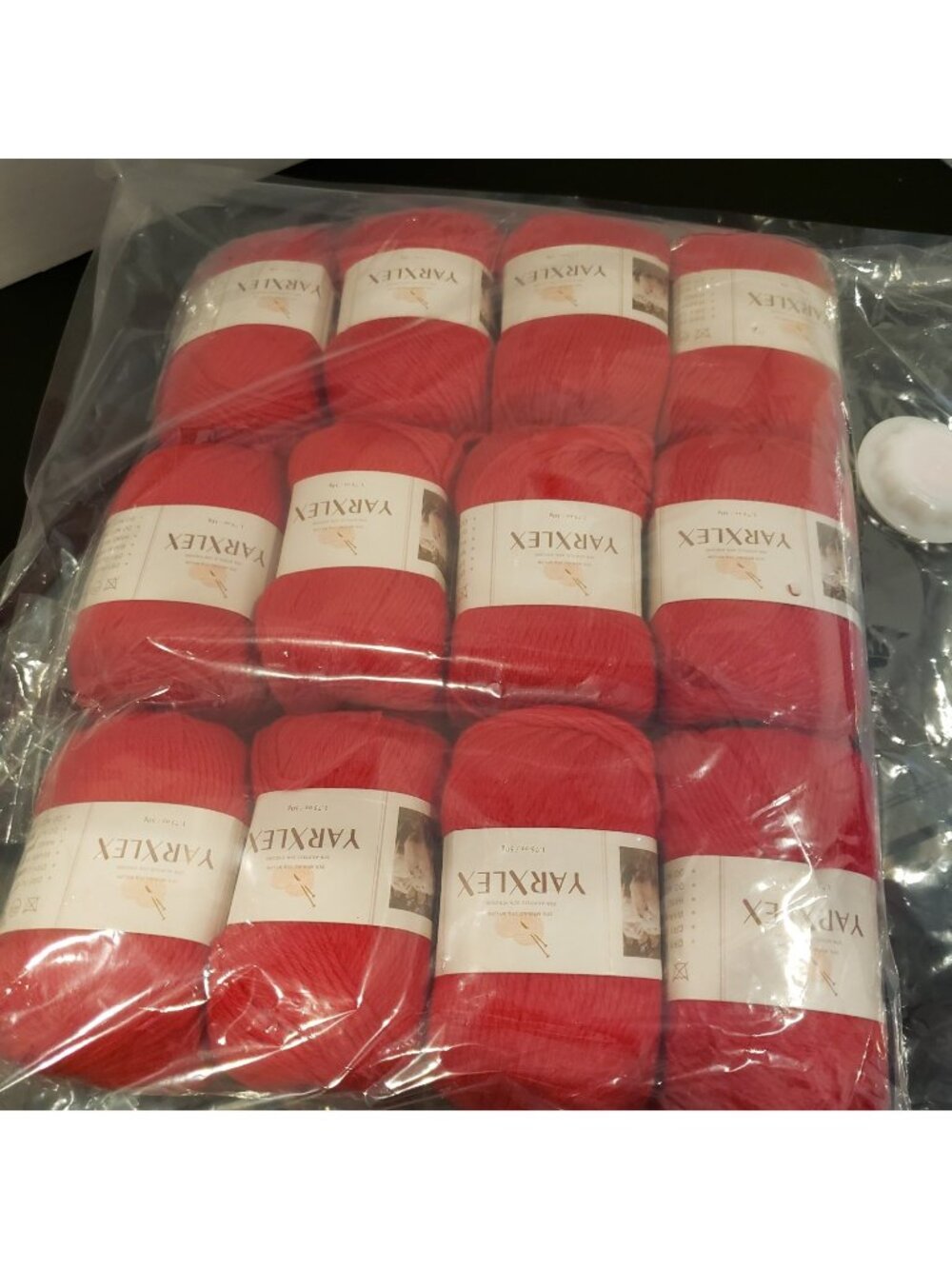 Yarxlex 35% Marino wool Red